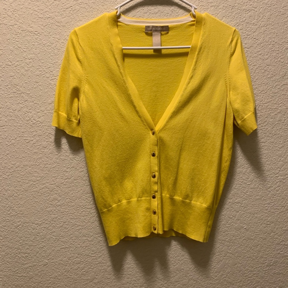 Yellow Cardigan